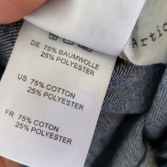 Articles of Society jeans size 25 with patches boyfriend style - Picture 5 of 12